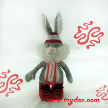 Plush Dress Rabbit Doll